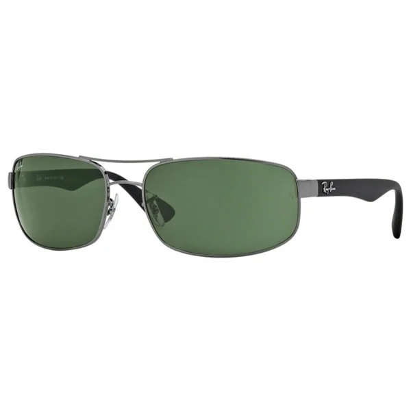 Ray-Ban 3445 004 Gunmetal-Green Erkek Güneş Gözlüğü - Görsel 6