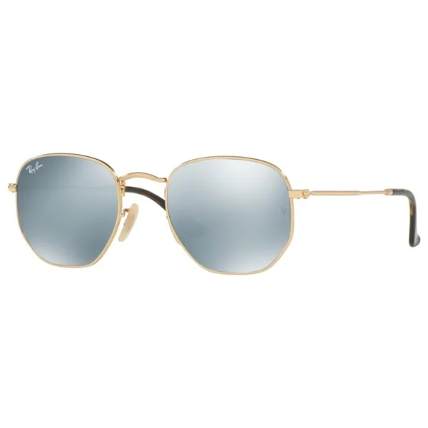 Ray-Ban Hexagonal 3548n 001/30 Gold-Silver Güneş Gözlüğü - Görsel 8