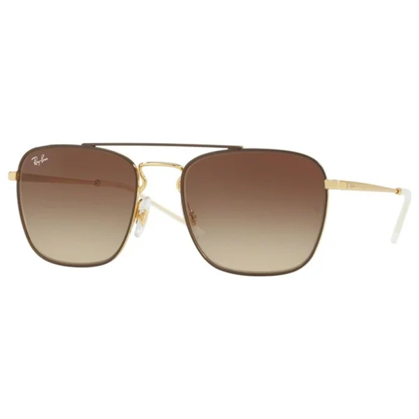 Ray-Ban 3588 905513 Gold-Brown Erkek Güneş Gözlüğü - Görsel 3