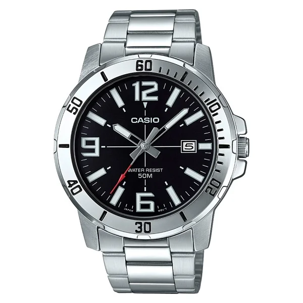 Casio Standart Mtp-Vd01d-2bvudf Çelik Kordon Mavi Erkek Kol Saati - Görsel 7