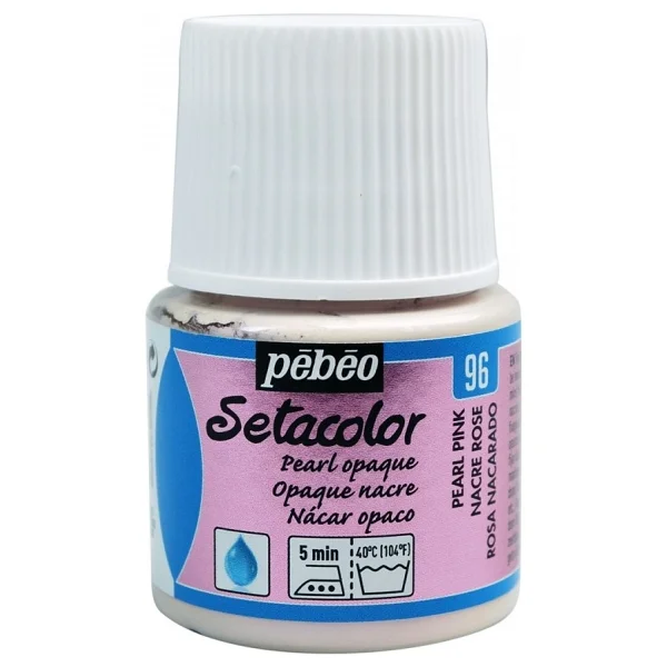 Pebeo Setacolor Opak Kumaş Boyası 84 Blue Jean - Görsel 3