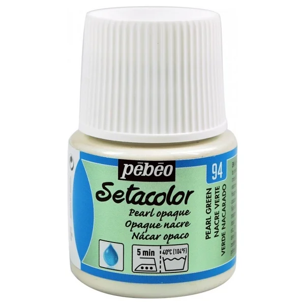 Pebeo Setacolor Opak Kumaş Boyası 84 Blue Jean - Görsel 5