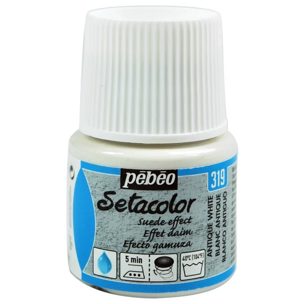 Pebeo Setacolor Suede Effect Süet Etkisi Kumaş Boyası 303 Red - Görsel 2