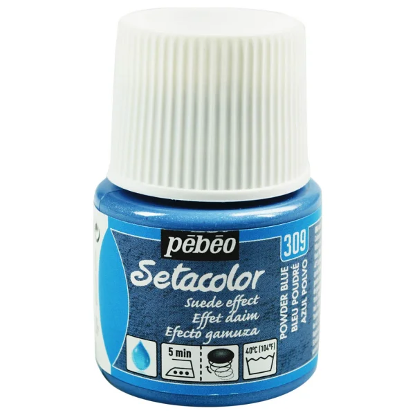 Pebeo Setacolor Suede Effect Süet Etkisi Kumaş Boyası 303 Red - Görsel 6