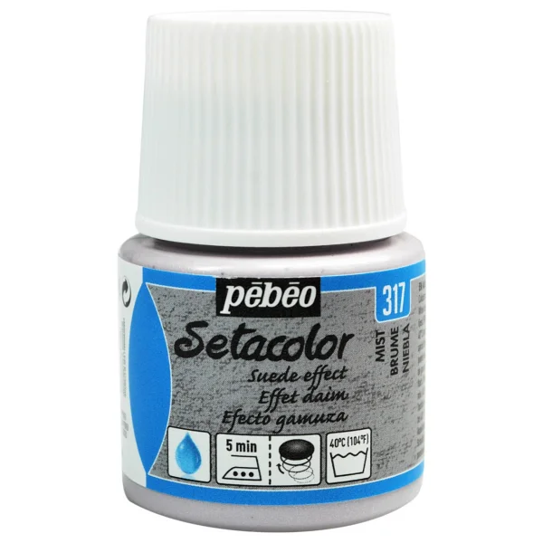 Pebeo Setacolor Suede Effect Süet Etkisi Kumaş Boyası 303 Red - Görsel 5