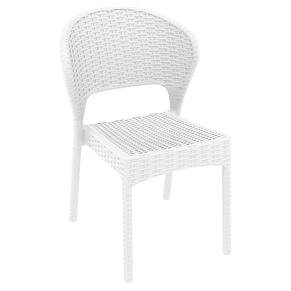 Siesta Rattan Daytona Sandalye Beyaz - Görsel 3