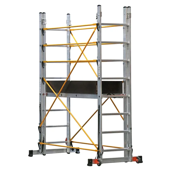 Çağsan 2x8 Basamaklı Polysafe - Çok Amaçlı İskele Merdiven Pl003 - Görsel 9