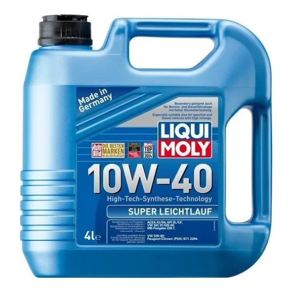 Liqui Moly Super Leichtlauf 10w-40 4 Lt Motor Yağı - Görsel 6