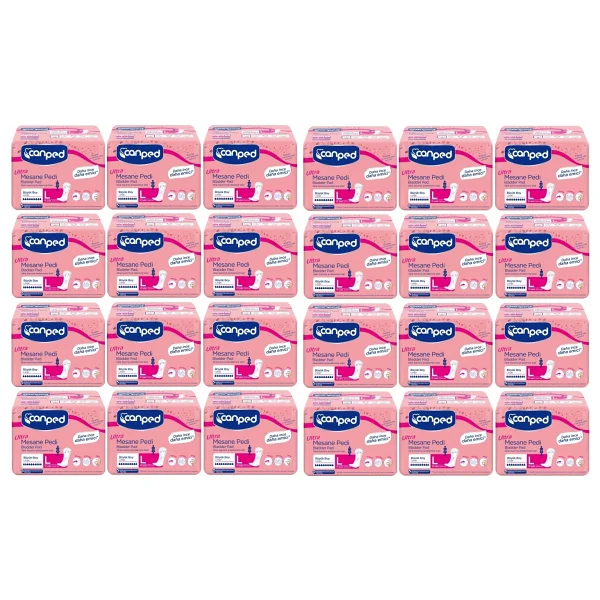 Canped Ultra Büyük Boy (L) 10'lu 24 Paket Mesane Pedi - Görsel 2