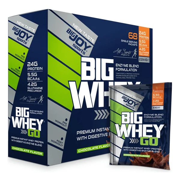 Bigjoy Big Whey Go 2201 Gr 68 Saşe Whey Protein Tozu - Görsel 2