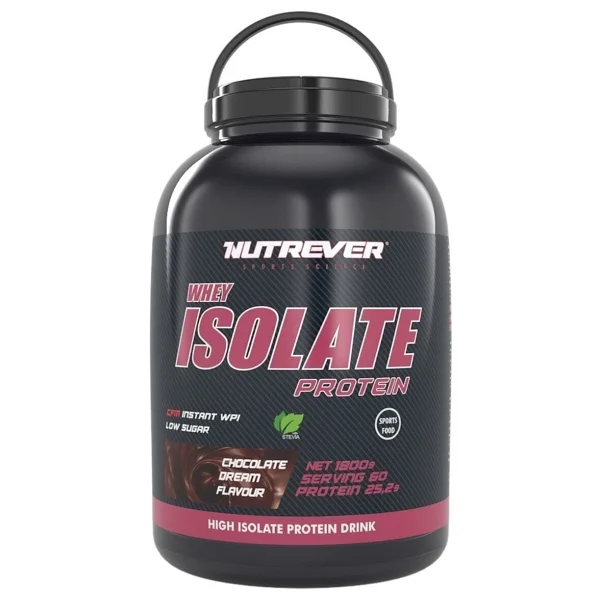 Nutrever Whey Isolate 1800 Gr Protein Tozu - Görsel 2