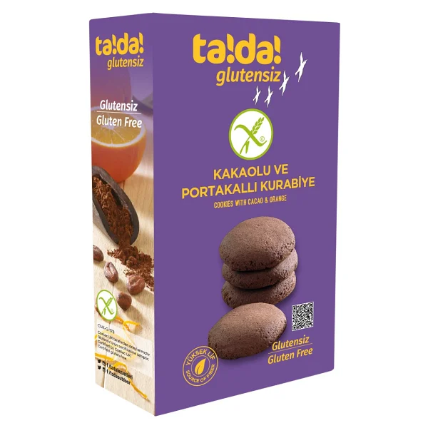 Tada Glutensiz Kakaolu Ve Portakallı 100 Gr Kurabiye - Görsel 2