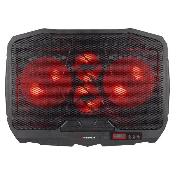 Rampage Ad-Rc4 4 LED Fanlı USB 2.0 15"-17" Laptop Soğutucu - Görsel 9