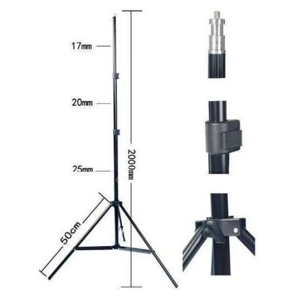 Weifeng Wf-803 200 Cm Çantalı Işık Ayağı - Görsel 3