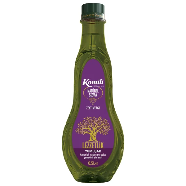 Komili Ege Lezzetlik Yumuşak Natürel Sızma Zeytinyağı 500 Ml - Görsel 6