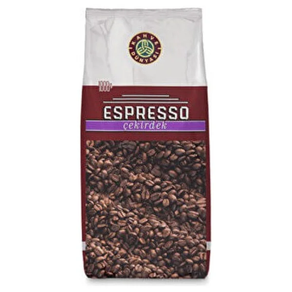 Kahve Dünyası Espresso Çekirdek Kahve 1 Kg 2'li - Görsel 2