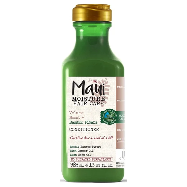 Maui Moisture Bamboo Fibers Kalınlaştırıcı Ve Onarıcı 385 Ml Saç Kremi - Görsel 5