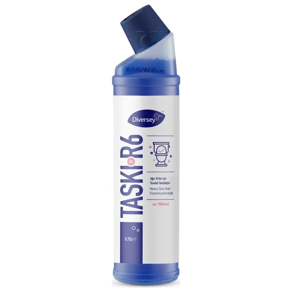 Diversey Room Care R6 Ağır Kirler İçin Klozet Temizlik Ürünü 750 Ml - Görsel 5