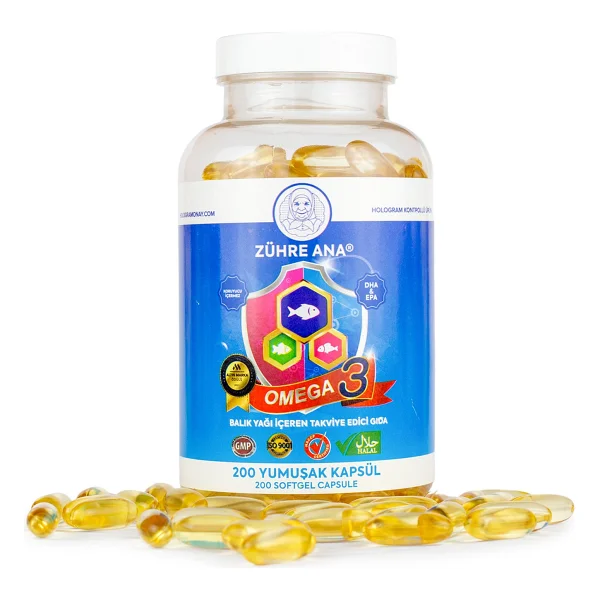 Zühre Ana Omega 3 1300 Mg 200 Kapsül - Görsel 2