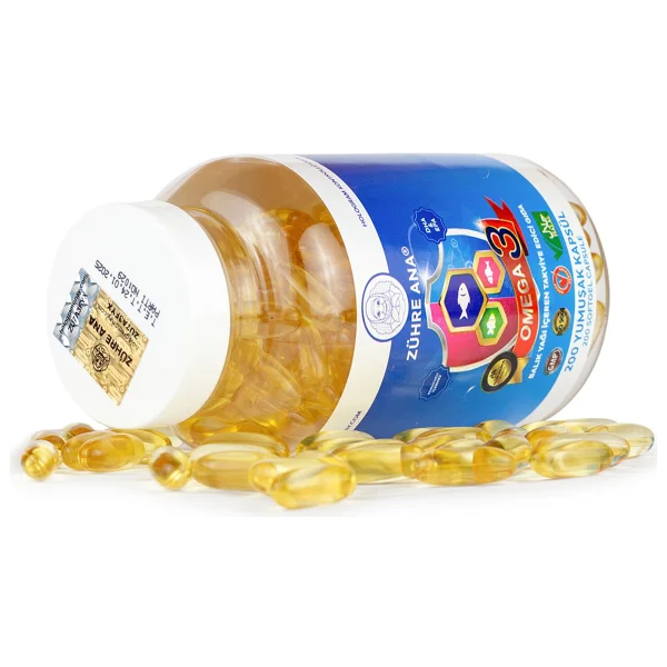 Zühre Ana Omega 3 1300 Mg 200 Kapsül - Görsel 3