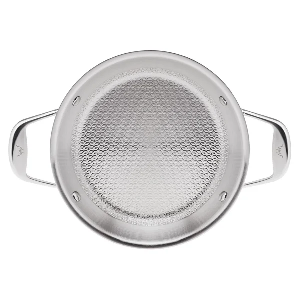 Karaca 3ply Powersteel 316+ Çelik İndüksiyon Tabanlı Petekli Sahan 20 Cm 1 Lt16 Çelik Petekli 20 Cm Sahan 1 Lt - Görsel 6