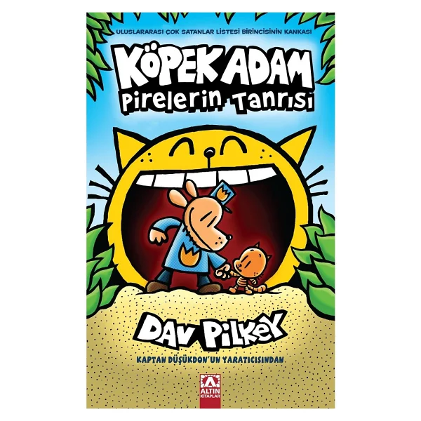 Köpek Adam 5 - Köpek Adam Pirelerin Tanrısı - Dav Pilkey - Görsel 5
