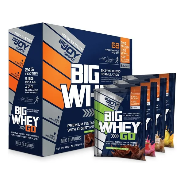 Bigjoy Bigwhey Go 2070 Gr 68 Saşe Whey Protein Tozu - Görsel 5