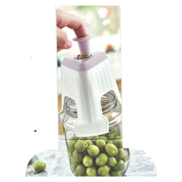 Zeytin Çizme Aparatı - Kesme Makinesi - Parmaklık Hediyeli