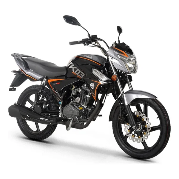 Kuba Tk-03 50 Cc Motosiklet Gri - Görsel 3
