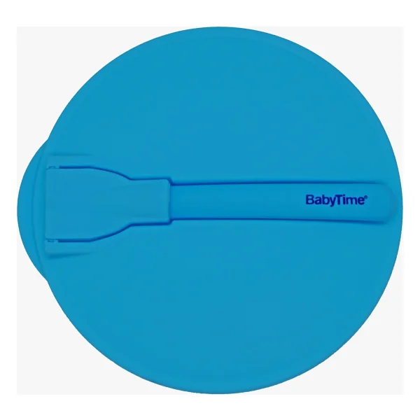 Babytime Bt221 Kaydırmaz Mama Tabağı Mavi - Görsel 2