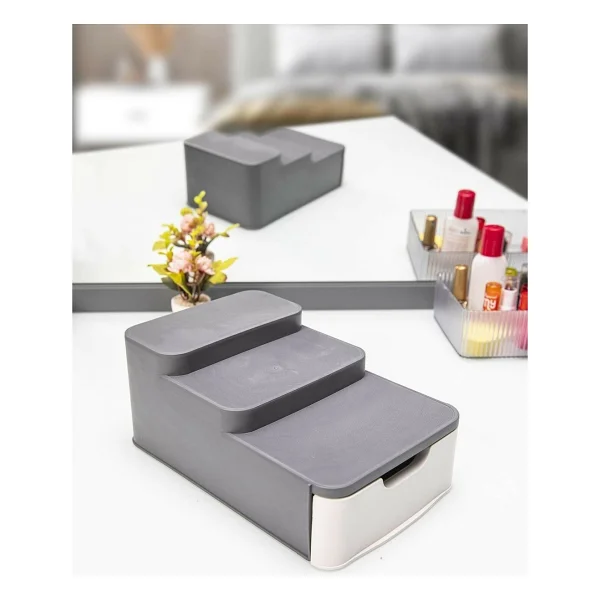 Compact Çekmeceli Ve Standlı Düzenleyici- Makyaj Organizeri - Görsel 3
