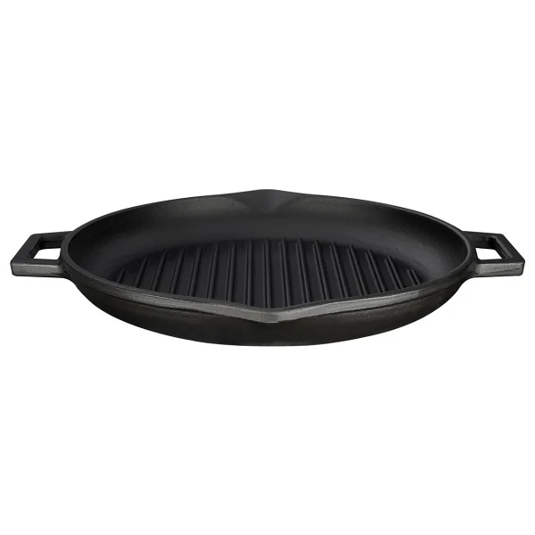Lava Döküm 26 cm Metal Kulplu Yuvarlak Izgara Tava - Görsel 8