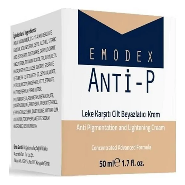 Emodex Anti P Leke Karşıtı Cilt Bakım Kremi 50 Ml - Görsel 5
