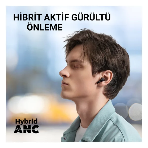 Anker Soundcore Life Note 3i TWS ANC Siyah Kulak İçi Bluetooth Kulaklık - Görsel 2