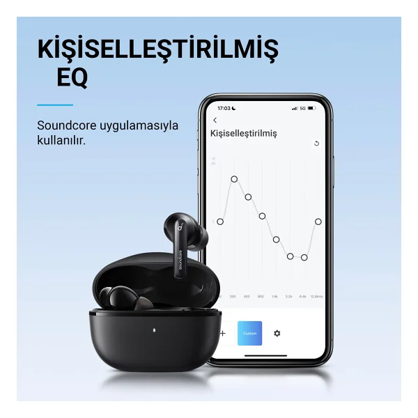 Anker Soundcore Life Note 3i TWS ANC Siyah Kulak İçi Bluetooth Kulaklık - Görsel 4