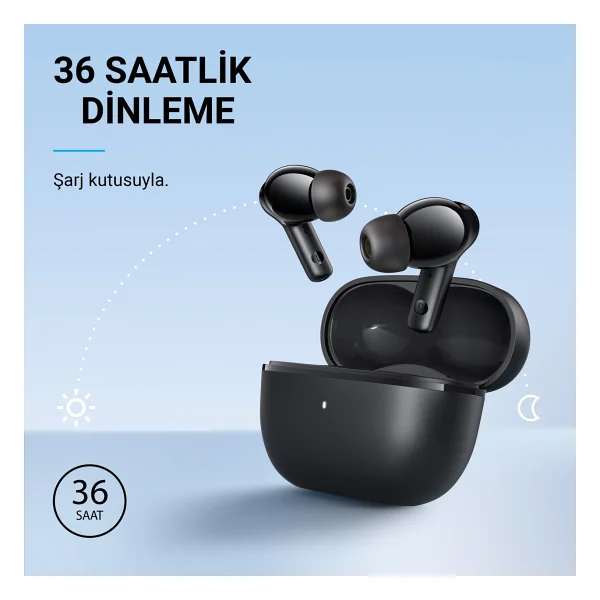 Anker Soundcore Life Note 3i TWS ANC Siyah Kulak İçi Bluetooth Kulaklık - Görsel 5