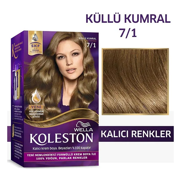 Koleston Supreme 7.1 Küllü Kumral Saç Boyası - Görsel 8