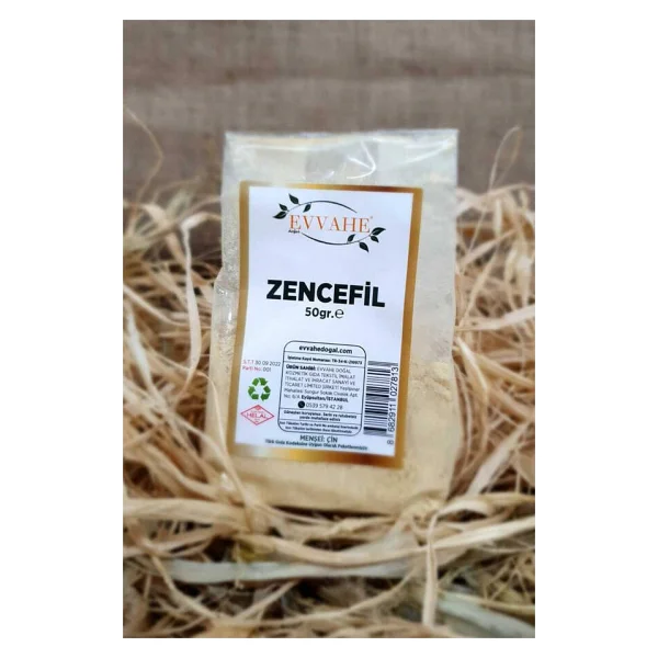 Evvahe Doğal Zencefil 85 Gr - Görsel 2