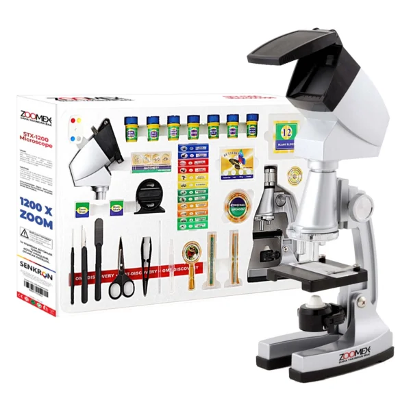Zoomex Stx-1200 1200 Kat Büyütme Mikroskop Seti - Görsel 7