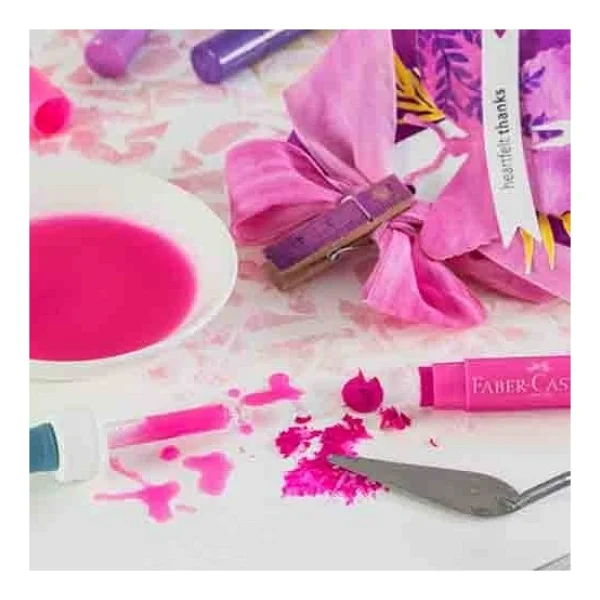 Faber-Castell Gelato Mum Boya, Kırmızı Tonları - Görsel 2