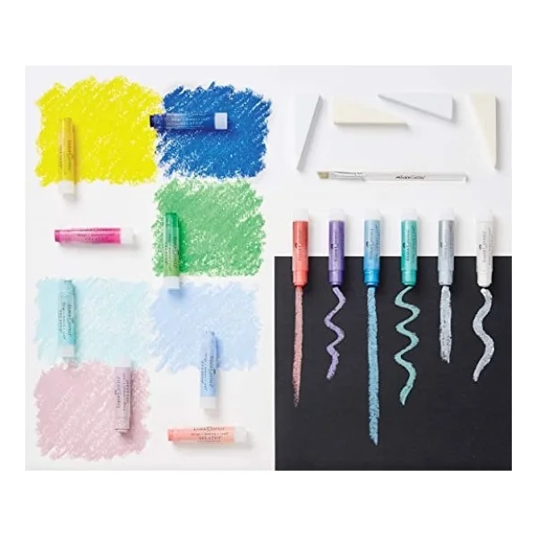 Faber-Castell Gelato Mum Boya, Kırmızı Tonları - Görsel 7