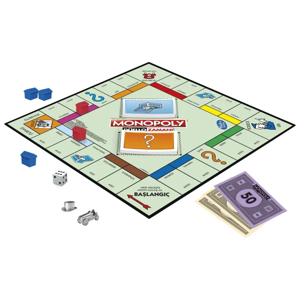 Monopoly Hasbro Düello Zamanı Eğlenceli Aile Oyunu 2 Kişilik Strateji Ve Parti Oyunu - Görsel 4