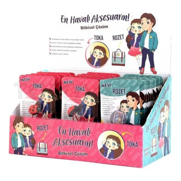 New Bit Tokası & Bit Rozeti 24 Lü Stand - Görsel 2