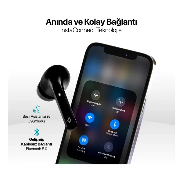 Ttec Airbeat Move 2km138 TWS Kulak İçi Bluetooth Kulaklık - Görsel 6