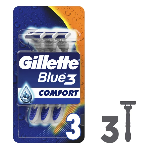 Gillette Blue 3 Comfort Kullan At 3'lü Tıraş Bıçağı - Görsel 10