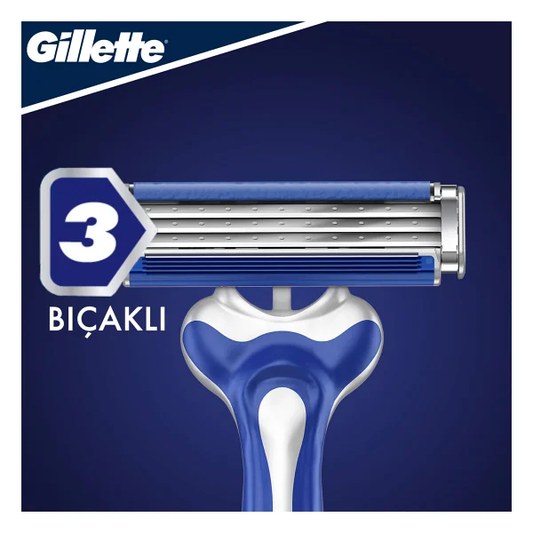 Gillette Blue 3 Comfort Kullan At 3'lü Tıraş Bıçağı - Görsel 4