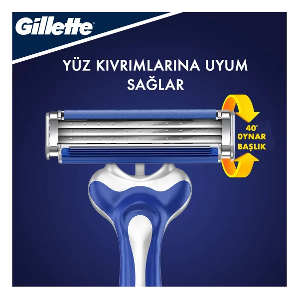 Gillette Blue 3 Comfort Kullan At 3'lü Tıraş Bıçağı - Görsel 6