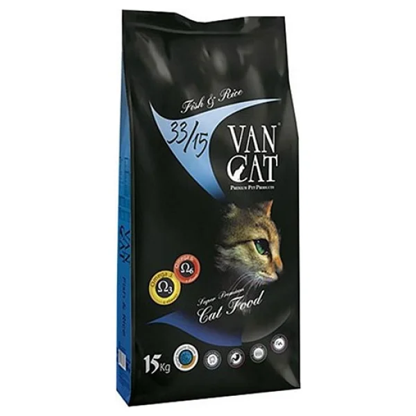 Vancat Balıklı Pirinçli 15 Kg Yetişkin Kuru Kedi Maması - Görsel 3