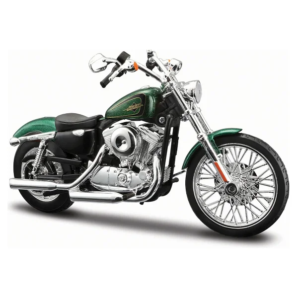 Maisto 1:12 Harley-Davidson 2013 XL 1200v Seventy-Two Motosiklet - Renkli - Görsel 3