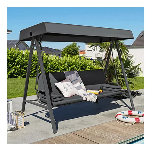 Sunfun Maja Metal Salıncak Antrasit - Görsel 2